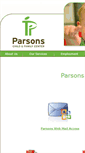 Mobile Screenshot of corp.parsonscenter.org